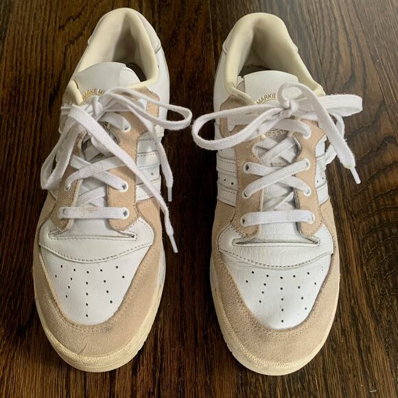 adidas Rivalry Low "Home of Classics" EG5148 – Linen Beige & White – Mens 8 - Picture 3 of 8